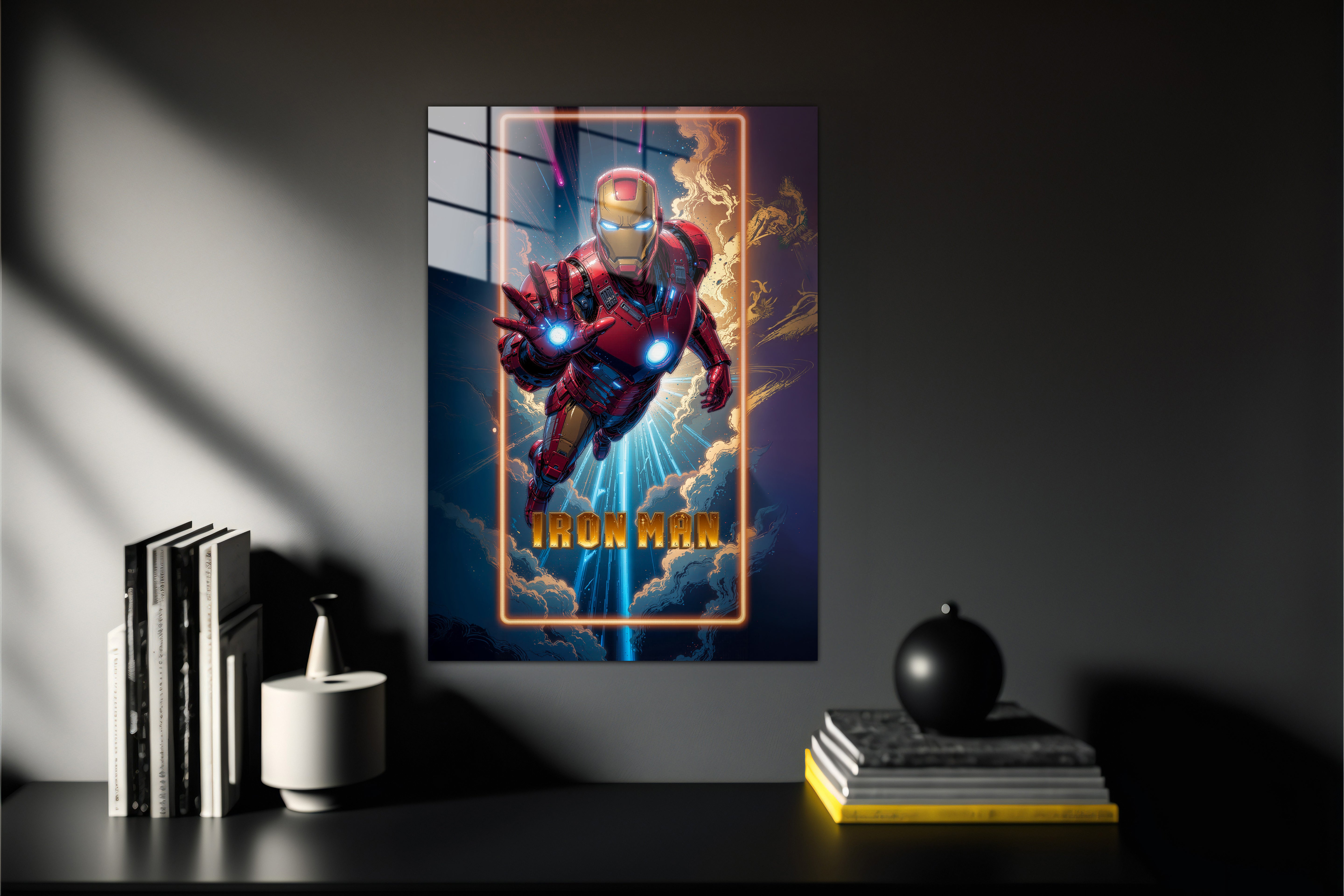 Ironman Metal Poster 565