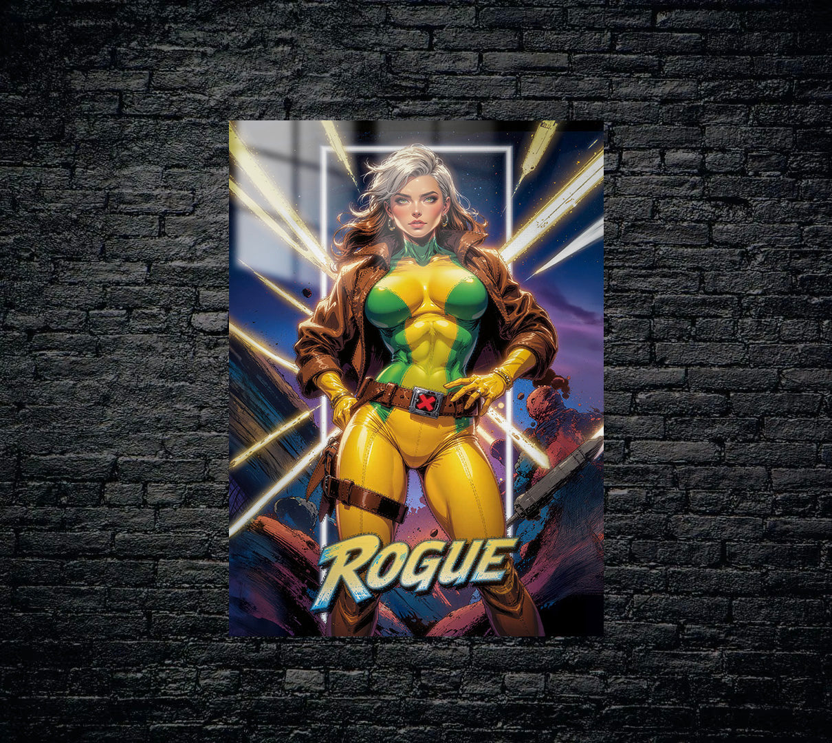 X Men Rogue Metal Poster 579