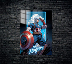 Marvel Avengers Captain America Metal Poster 581