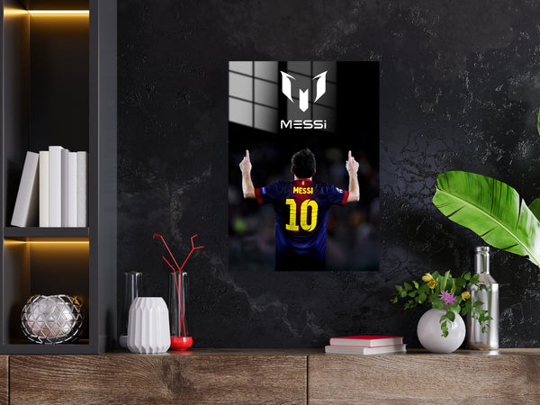 Messi Metal Poster 1399