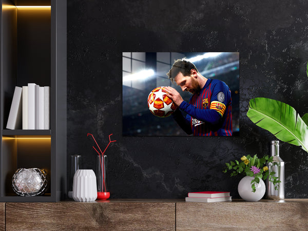 Messi Metal Poster 1391