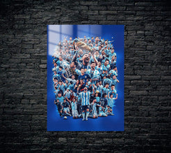 Messi Metal Poster 1394