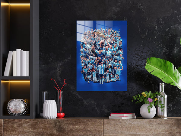Messi Metal Poster 1394