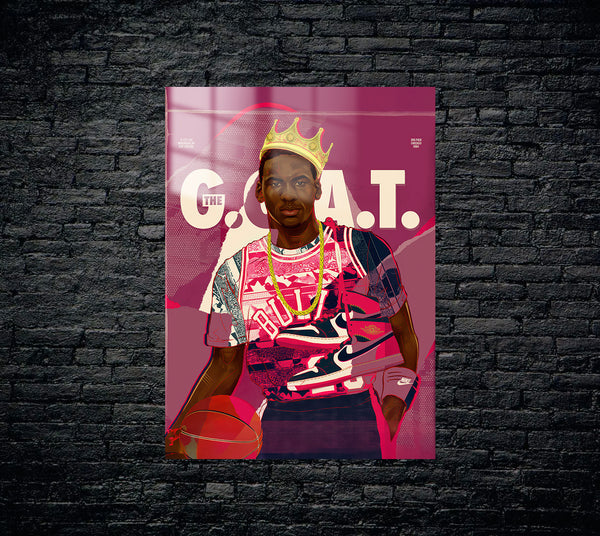 Michael Jordan Metal Poster 1445