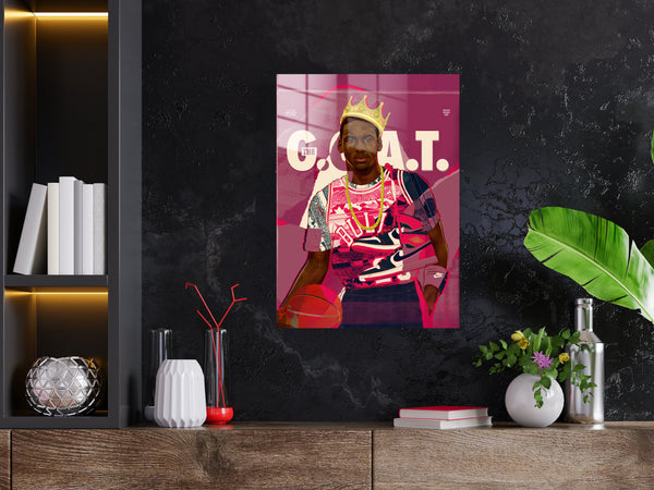 Michael Jordan Metal Poster 1445