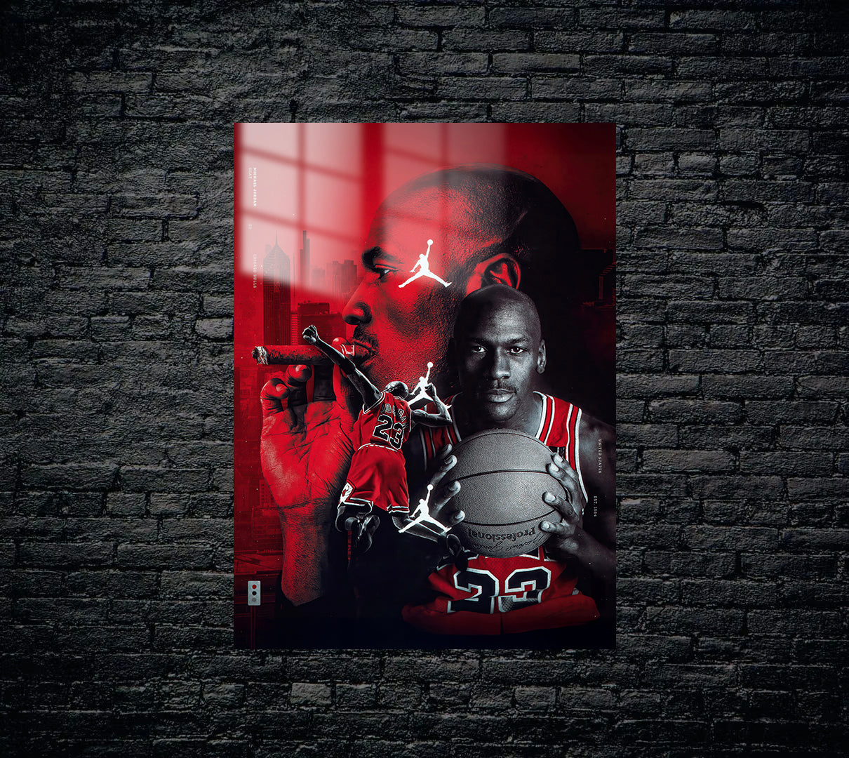 Michael Jordan Metal Poster 1446