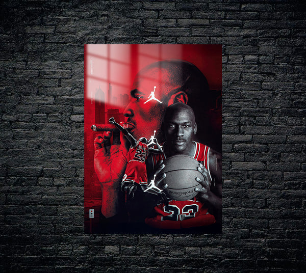 Michael Jordan Metal Poster 1446