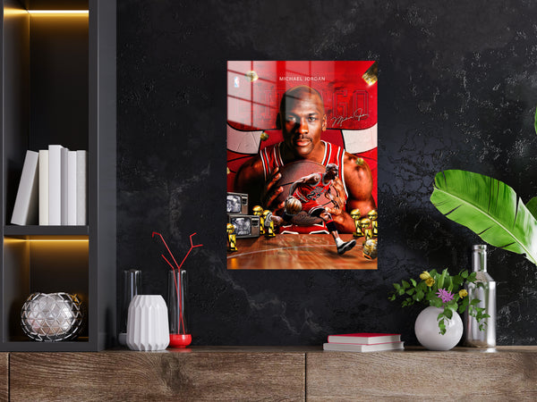 Michael Jordan Metal Poster 1447