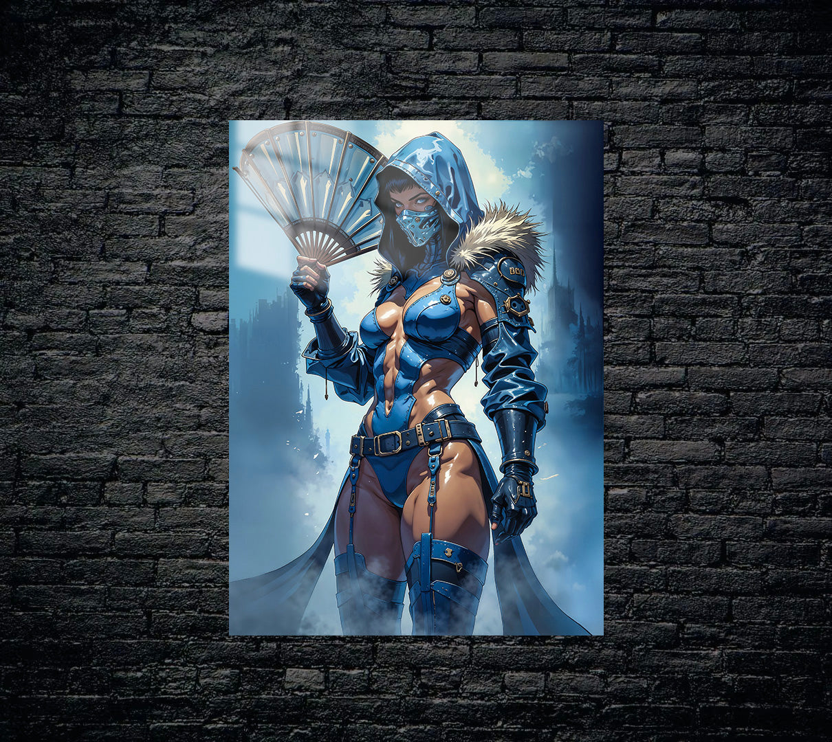 Mortal Kombat Kitana Metal Poster 591