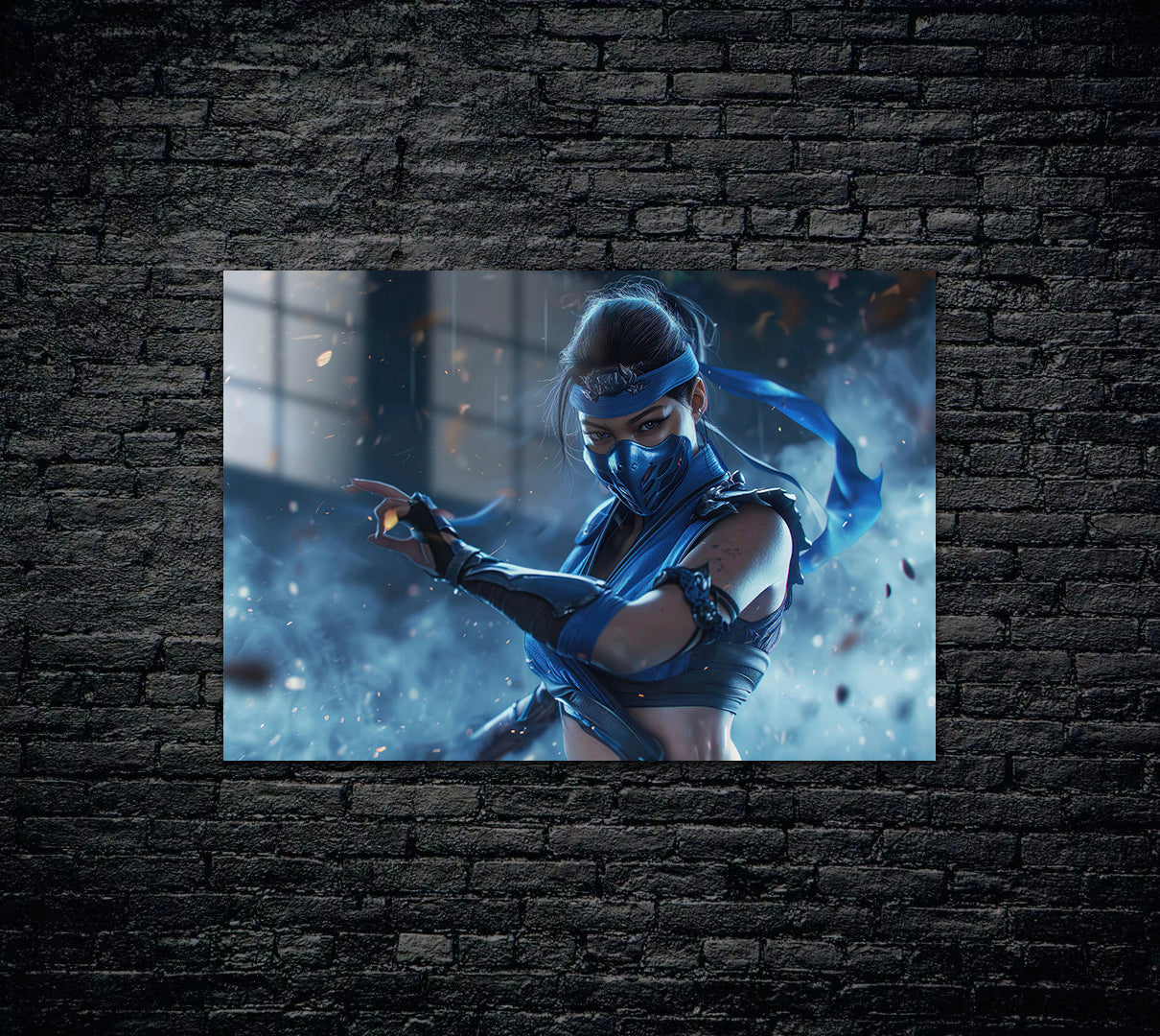 Mortal Kombat Kitana Metal Poster 592