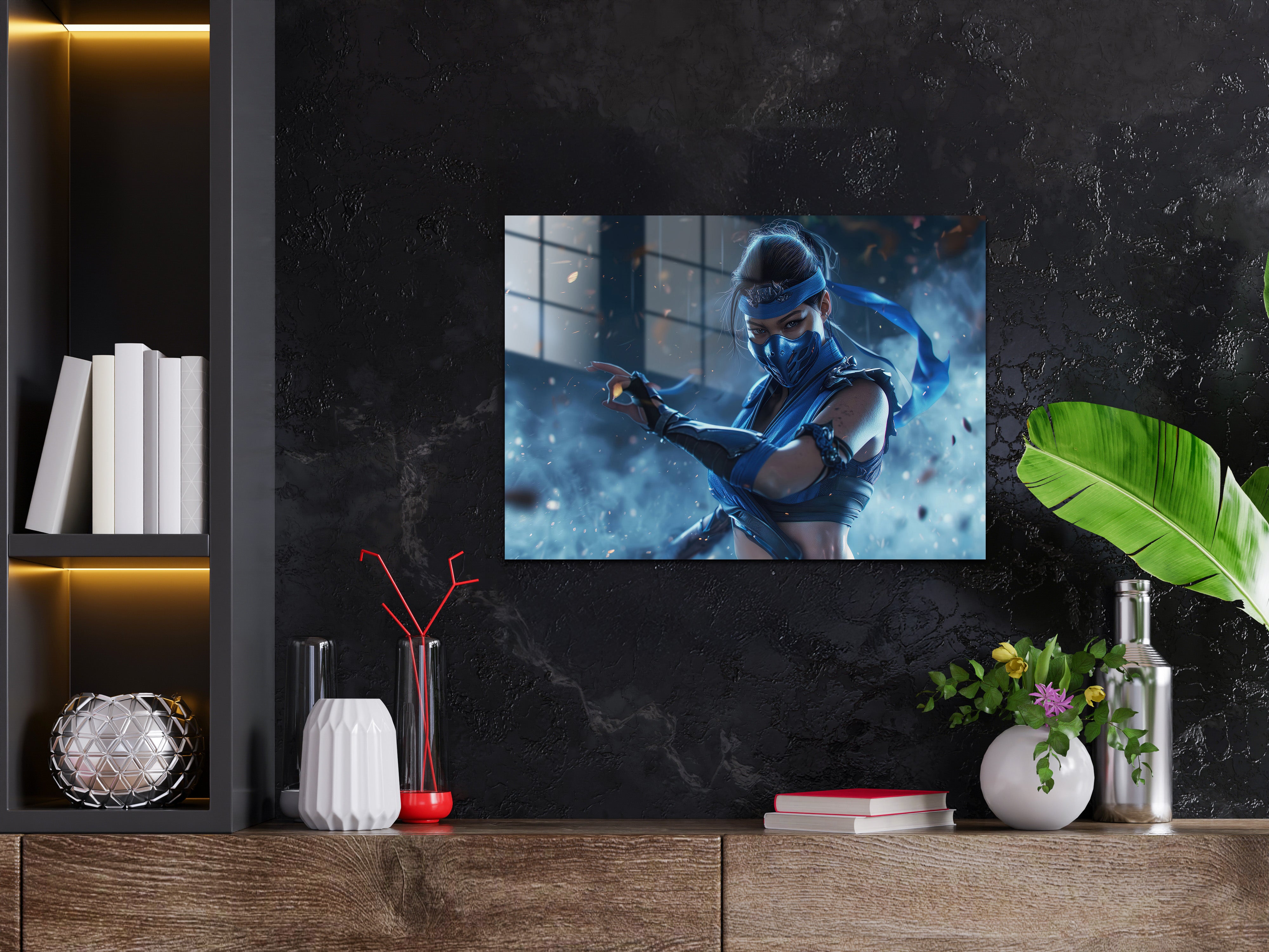 Mortal Kombat Kitana Metal Poster 592