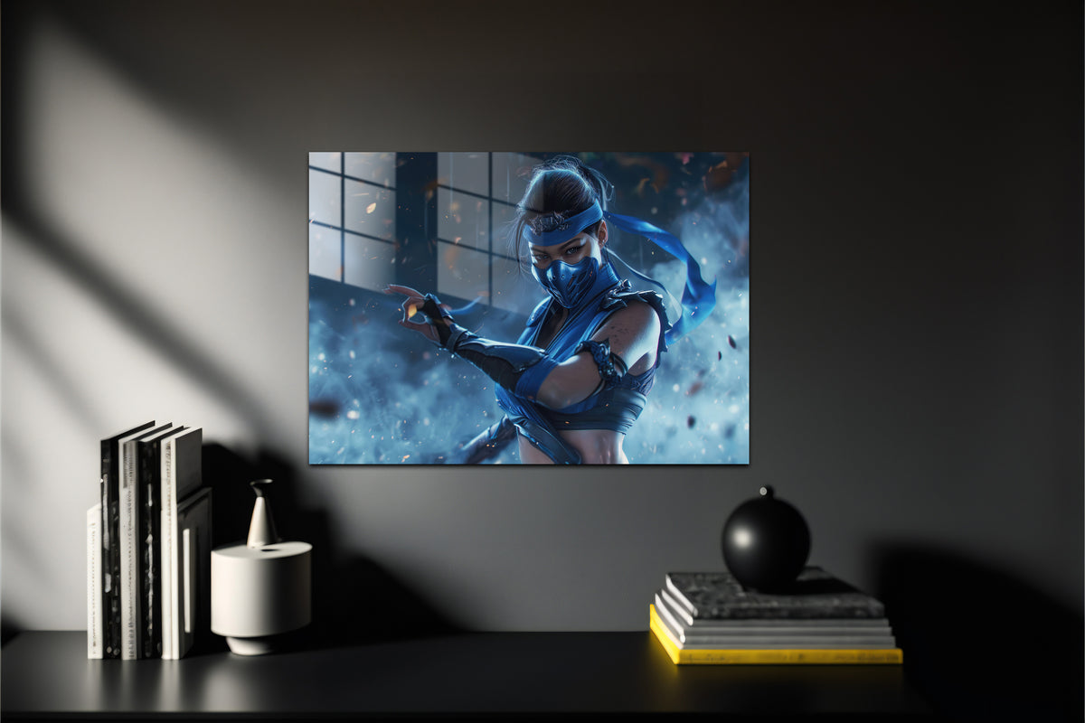 Mortal Kombat Kitana Metal Poster 592