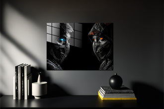 Mortal Kombat Scorpion Sub Zero Metal Poster 596