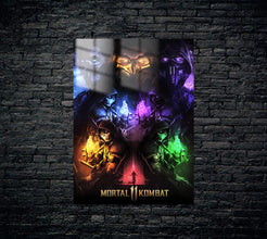 Mortal Kombat Metal Poster 598
