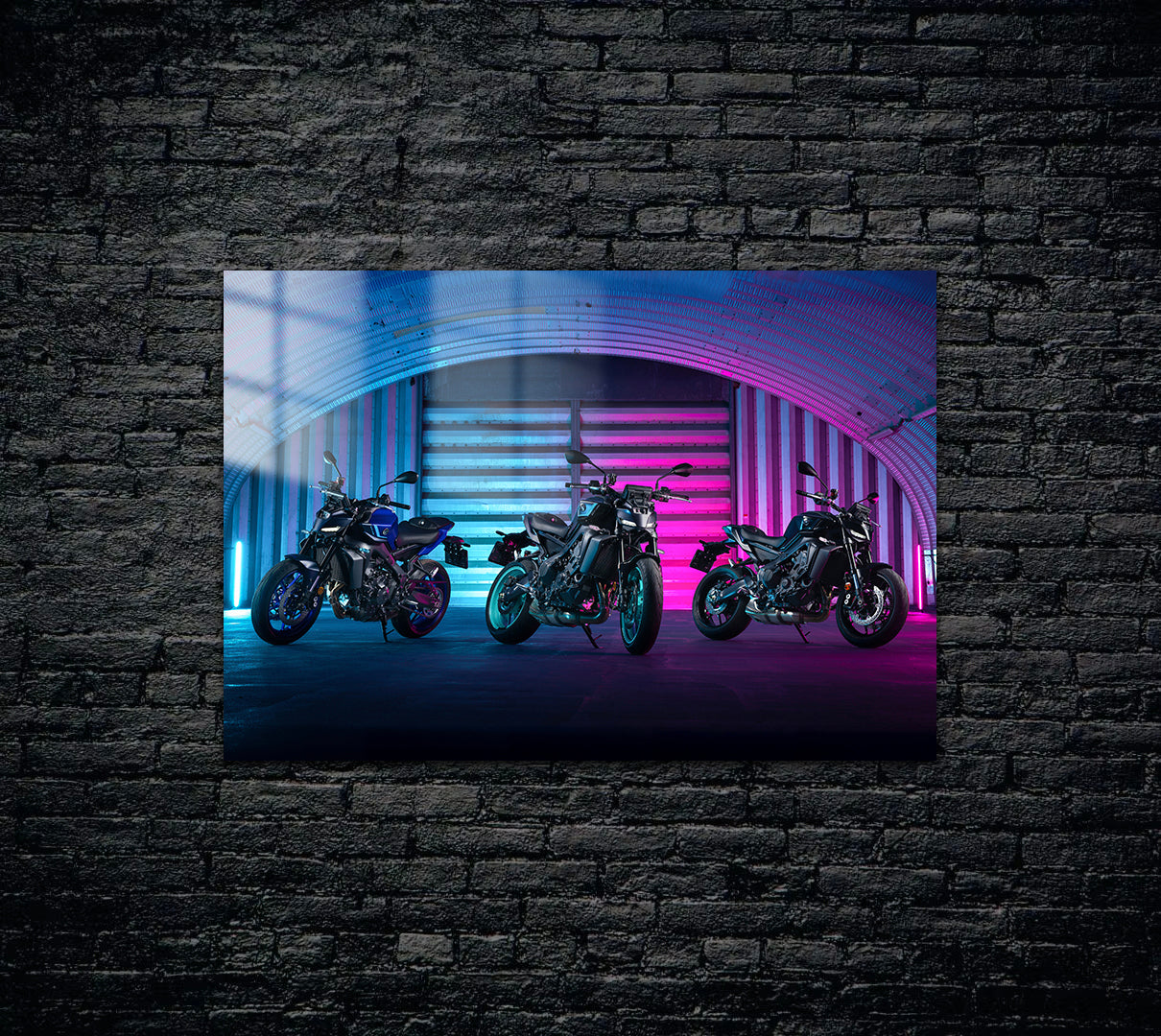 Yamaha Metal Poster 1607