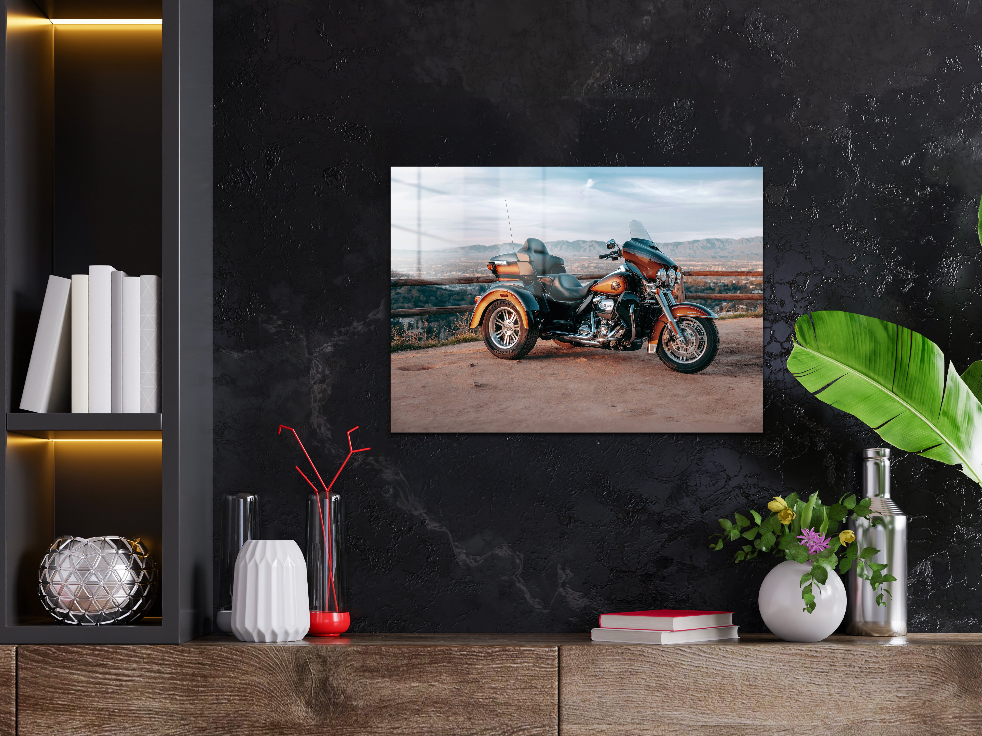 Harley Davidson Metal Poster 1600