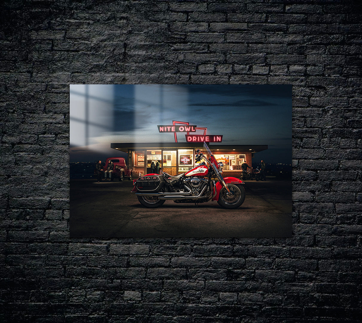 Harley Davidson Metal Poster 1601