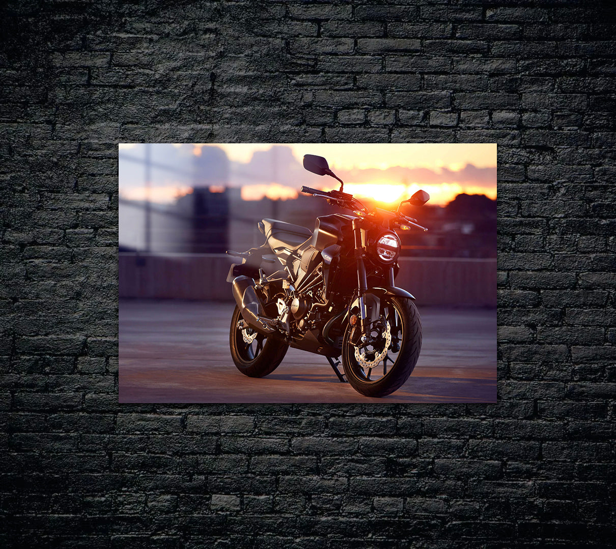 Honda Metal Poster 1602