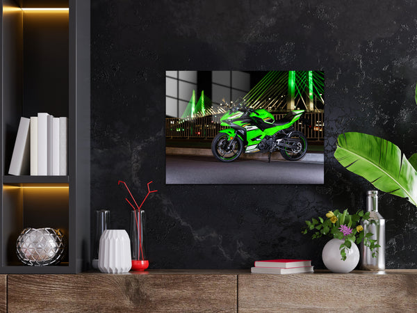 Kawasaki Metal Poster 1603