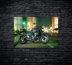 Kawasaki Metal Poster 1604