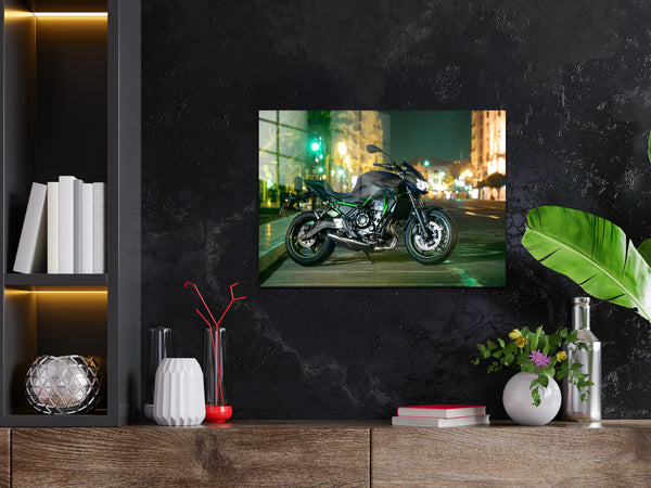 Kawasaki Metal Poster 1604