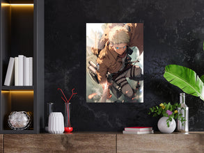 Naruto Attack on Titan Levi Ackerman Metal Poster 613
