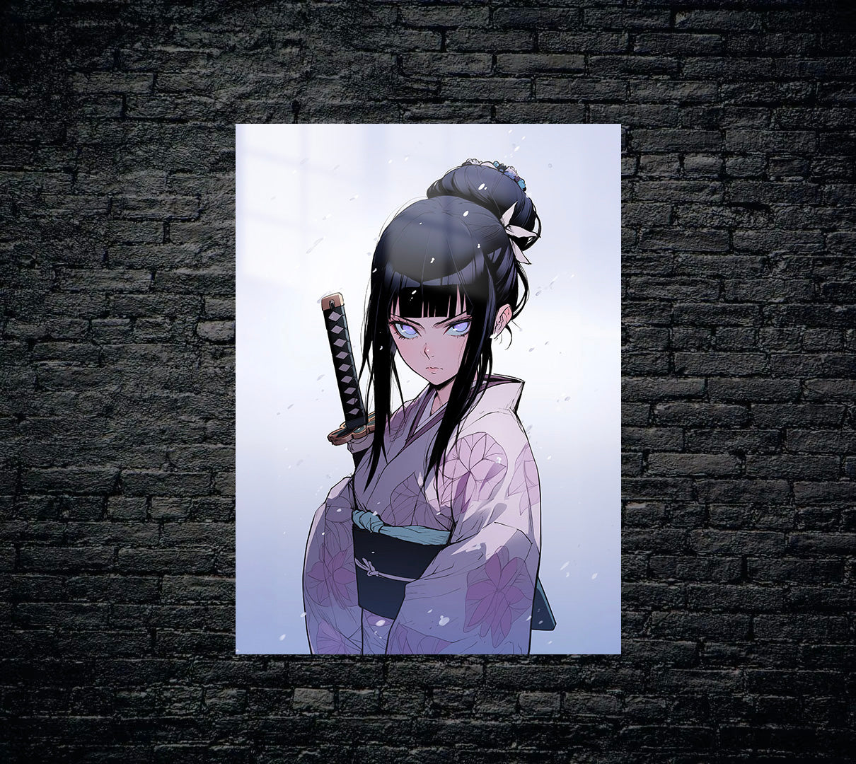 Naruto Hinata Metal Poster 615