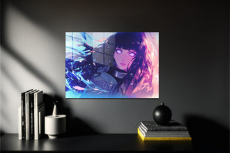 Naruto Hinata Metal Poster 616