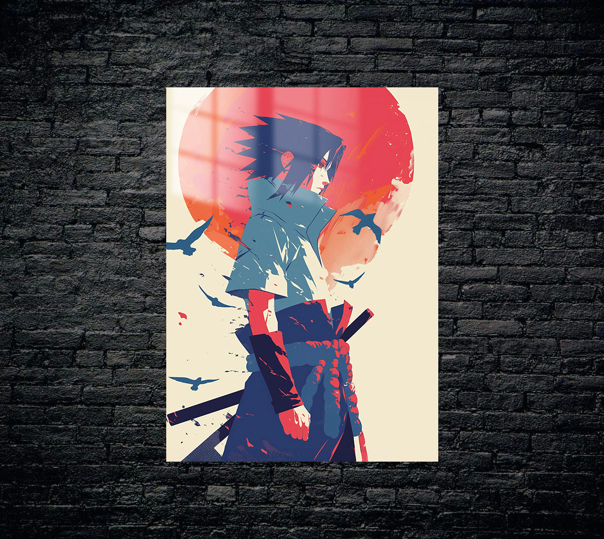 Naruto Sasuke Metal Poster 624