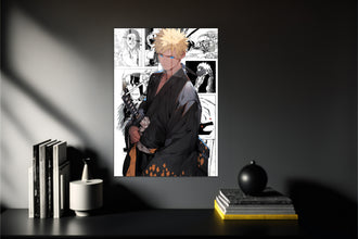 Naruto Bleach Ichigo Kurosaki Metal Poster 625