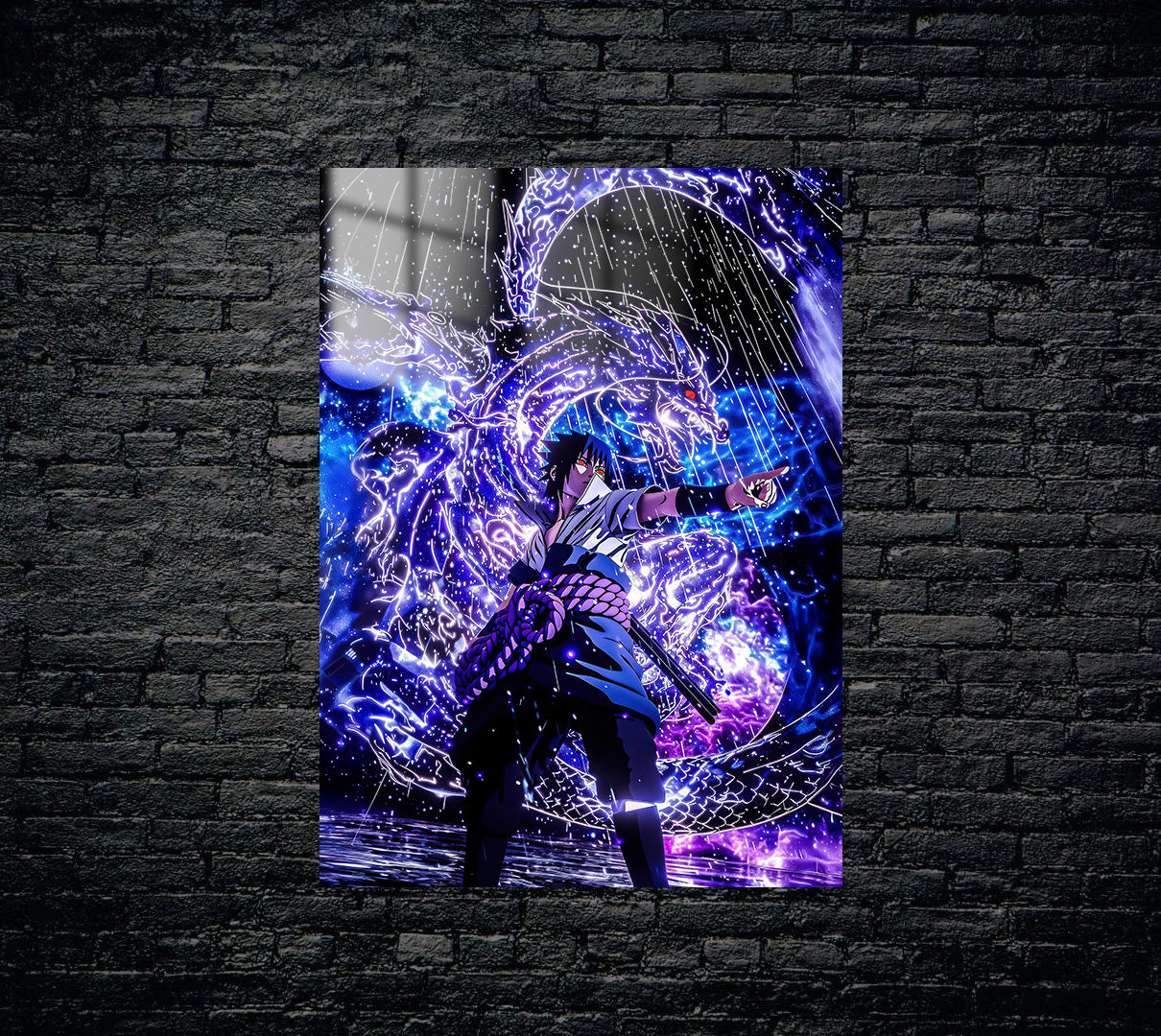 Naruto Sasuke Metal Poster 619