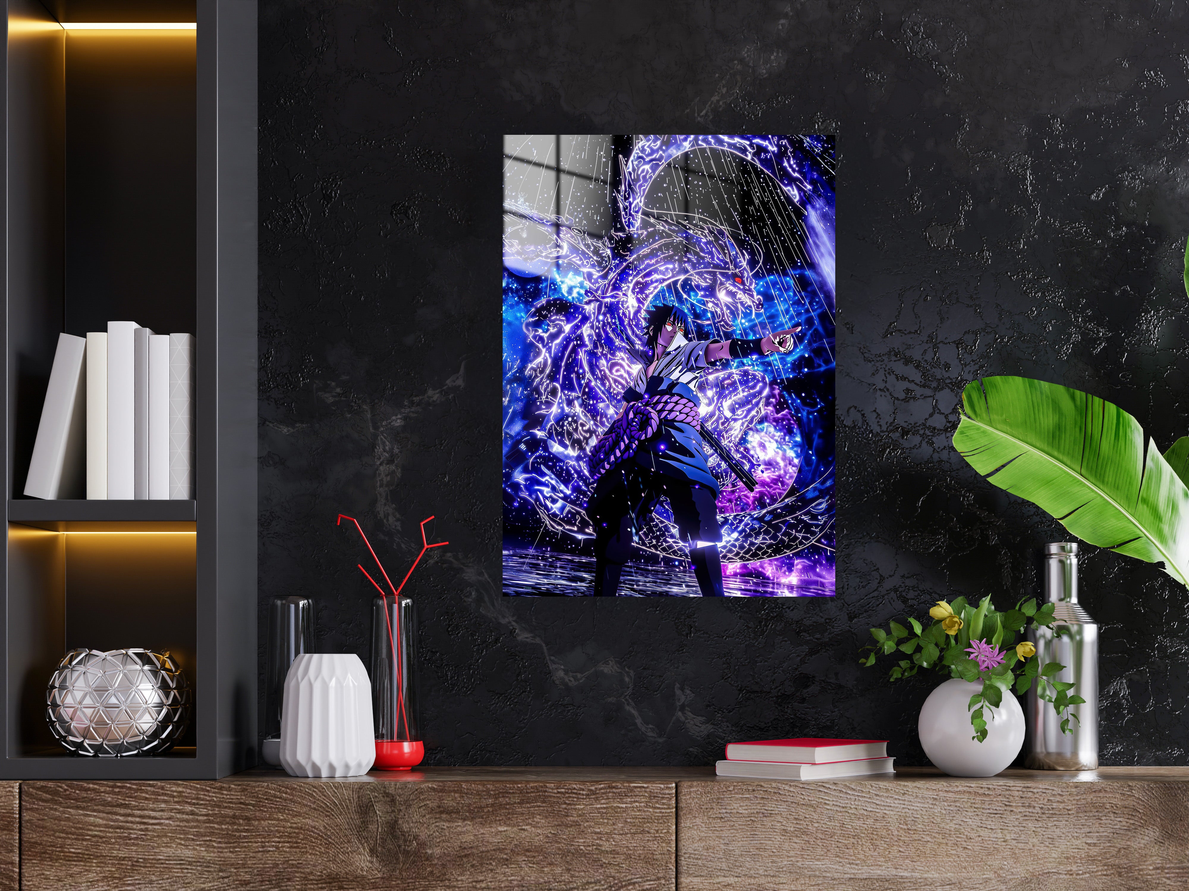 Naruto Sasuke Metal Poster 619