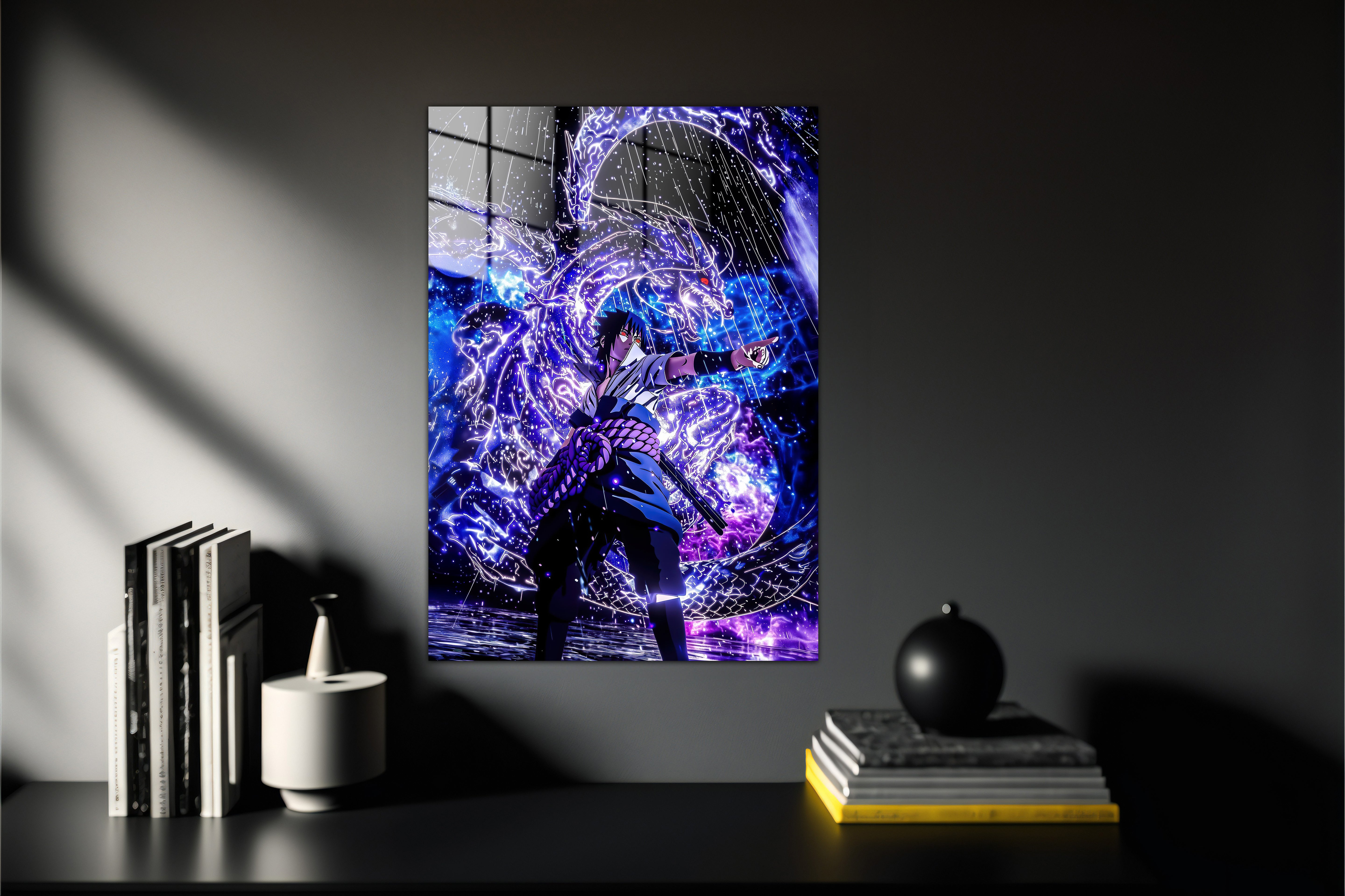 Naruto Sasuke Metal Poster 619