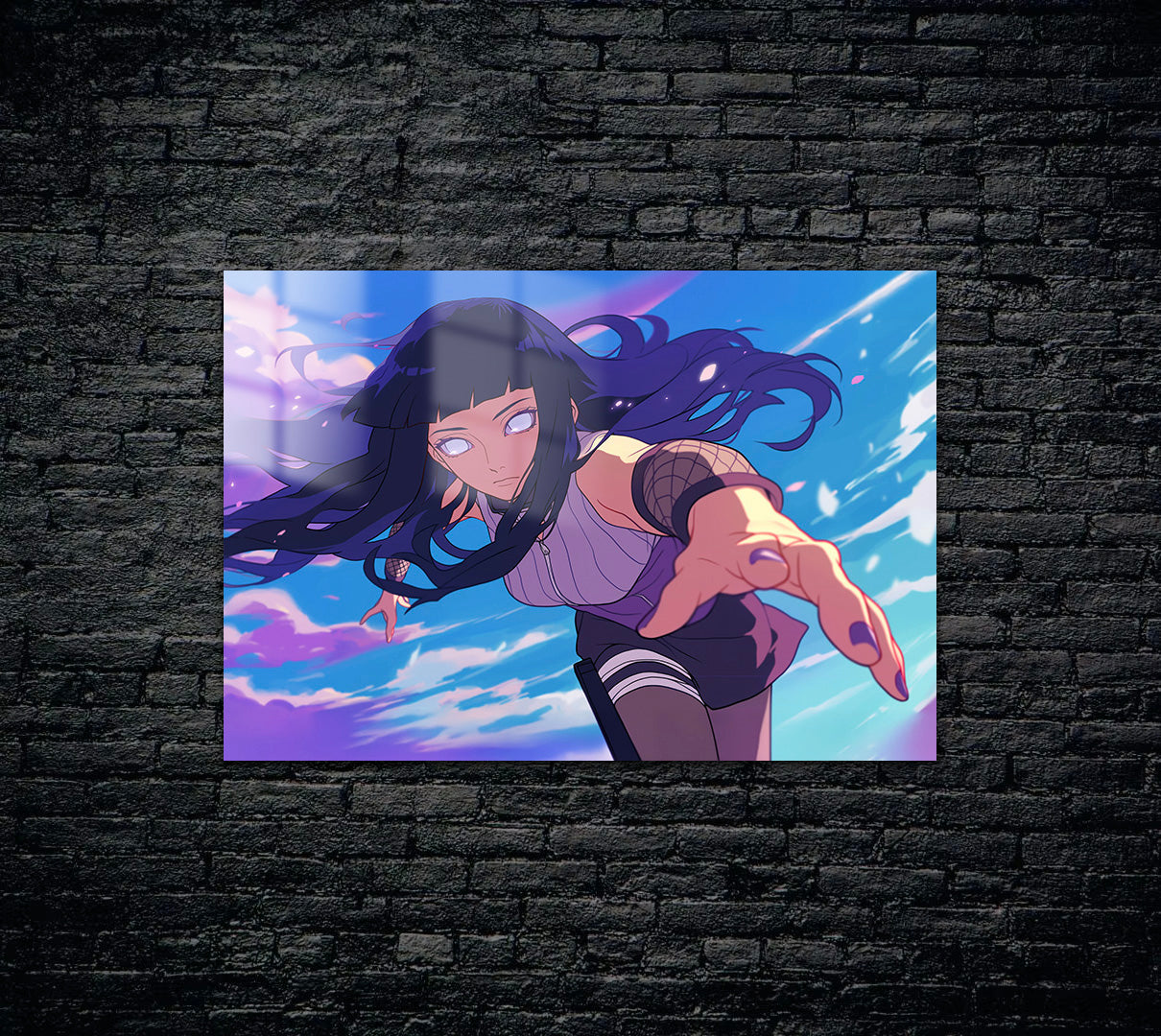 Naruto Hinata Metal Poster 634