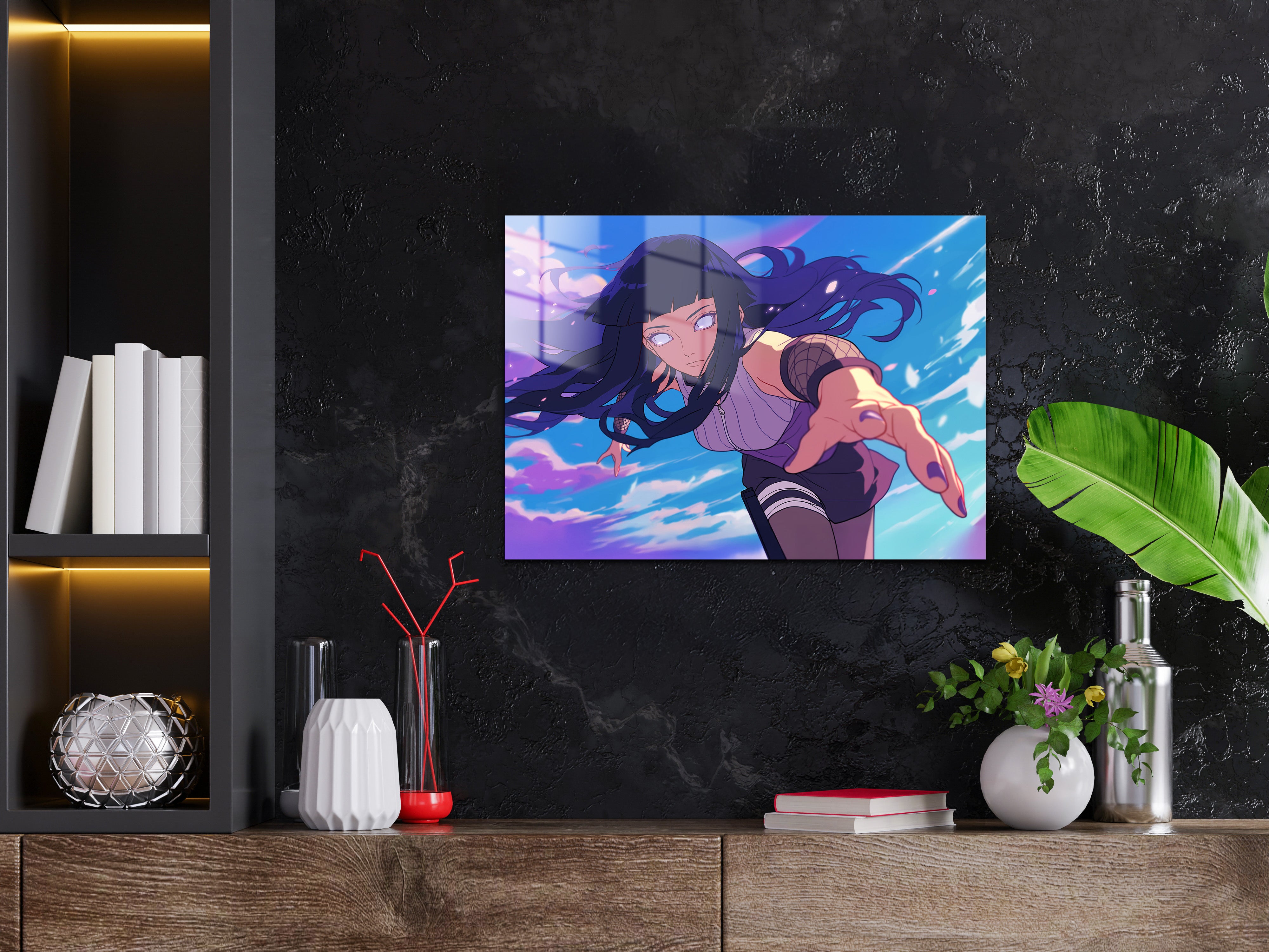 Naruto Hinata Metal Poster 634