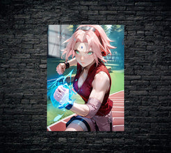 Naruto Sakura Metal Poster 638