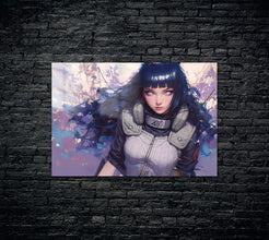 Naruto Hinata Metal Poster 640