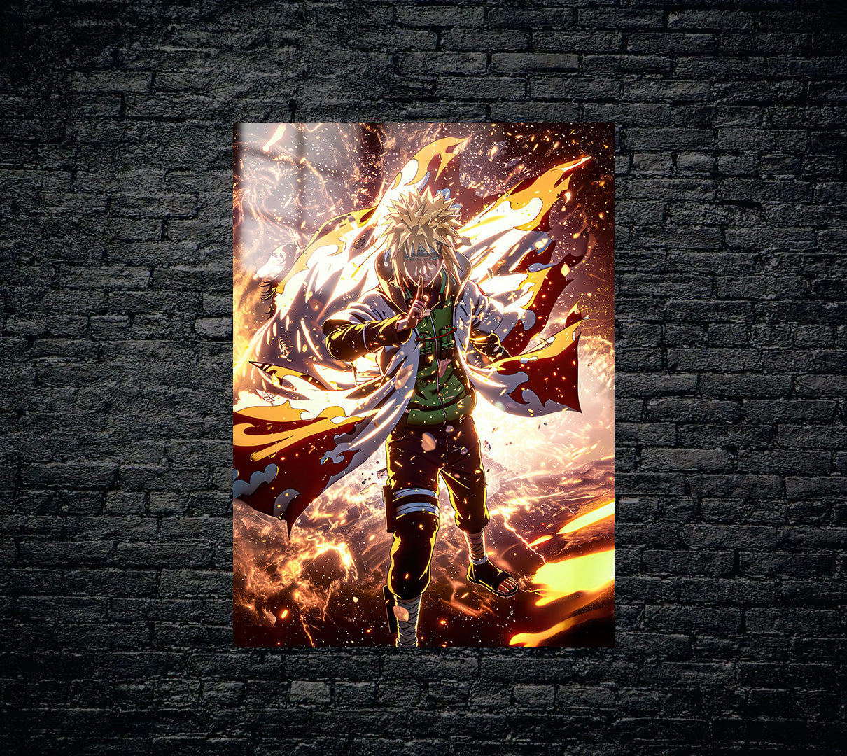 Naruto Minato Metal Poster 630