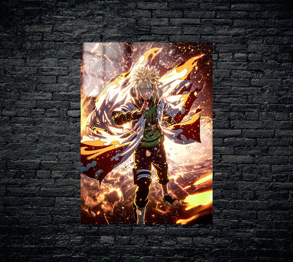 Naruto Minato Metal Poster 630