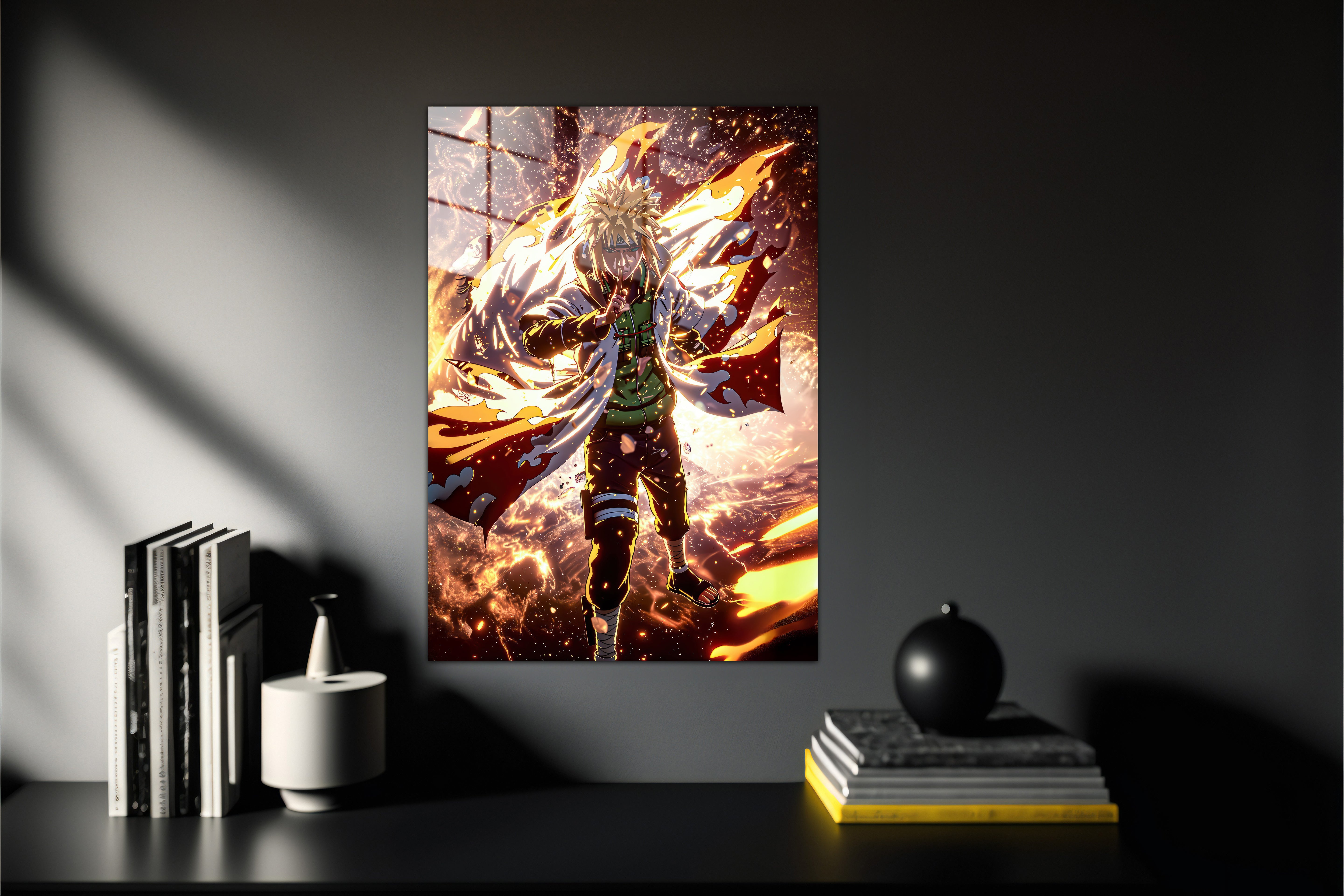 Naruto Minato Metal Poster 630