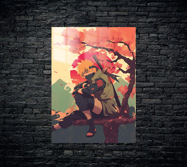Naruto Minato Metal Poster 643