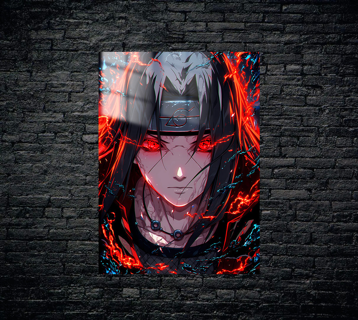 Naruto Itachi Metal Poster 644
