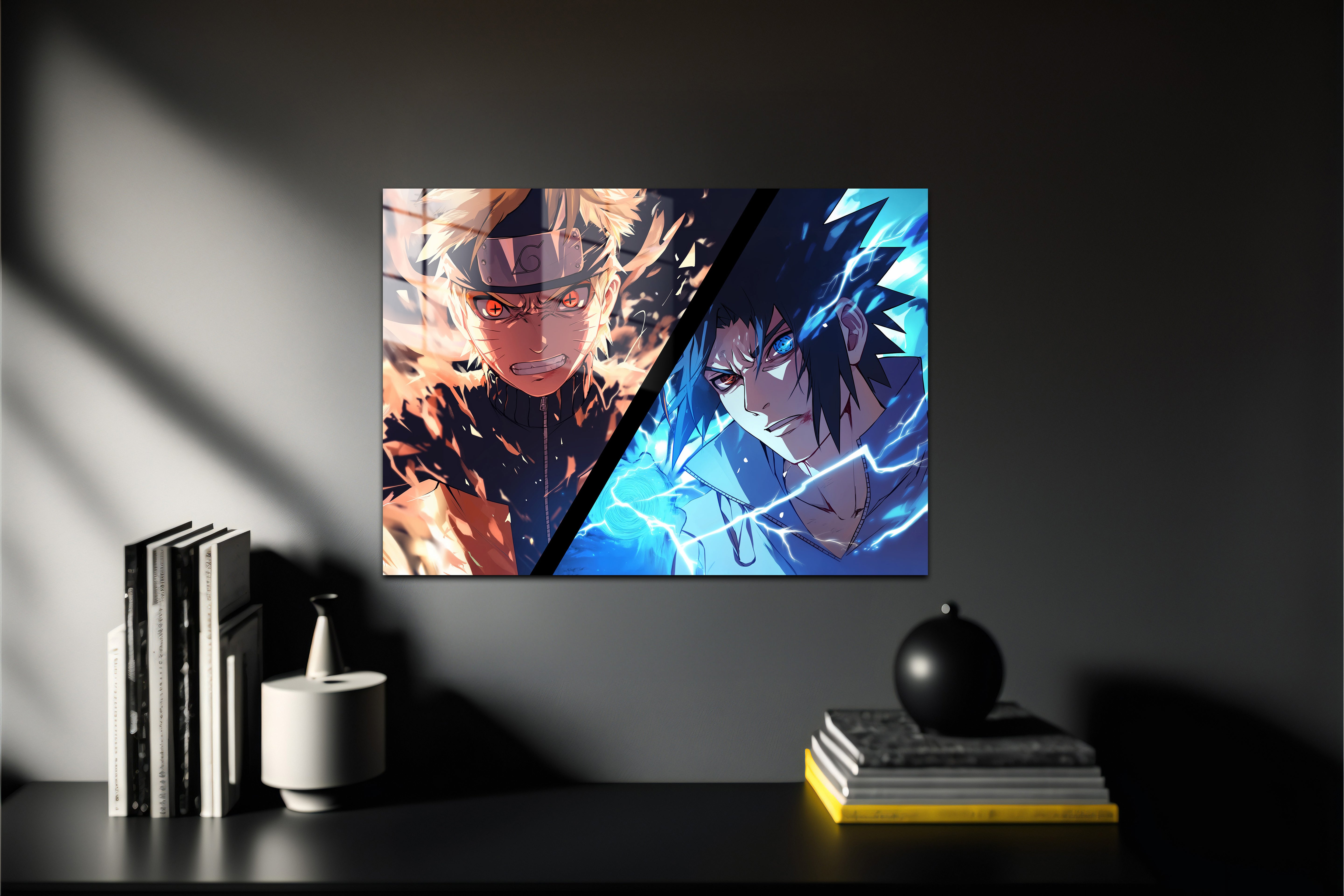 Naruto Sasuke Metal Poster 645