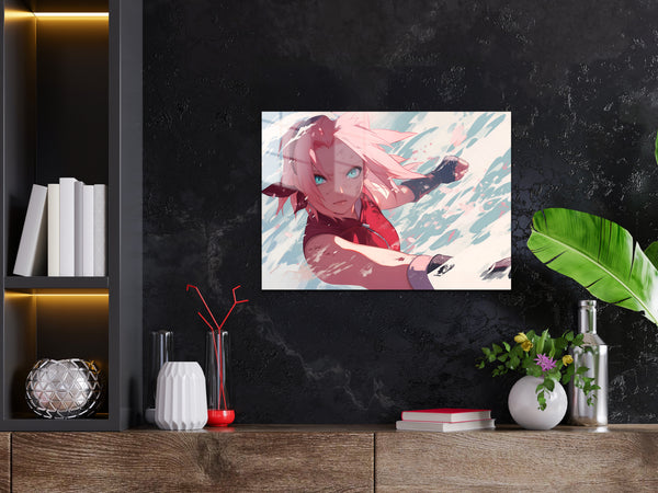 Naruto Sakura Metal Poster 654