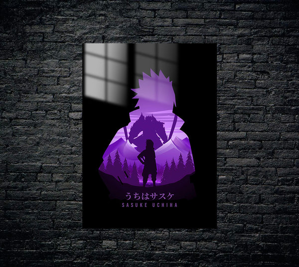 Naruto Sasuke Metal Poster 655