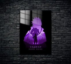 Naruto Sasuke Metal Poster 655