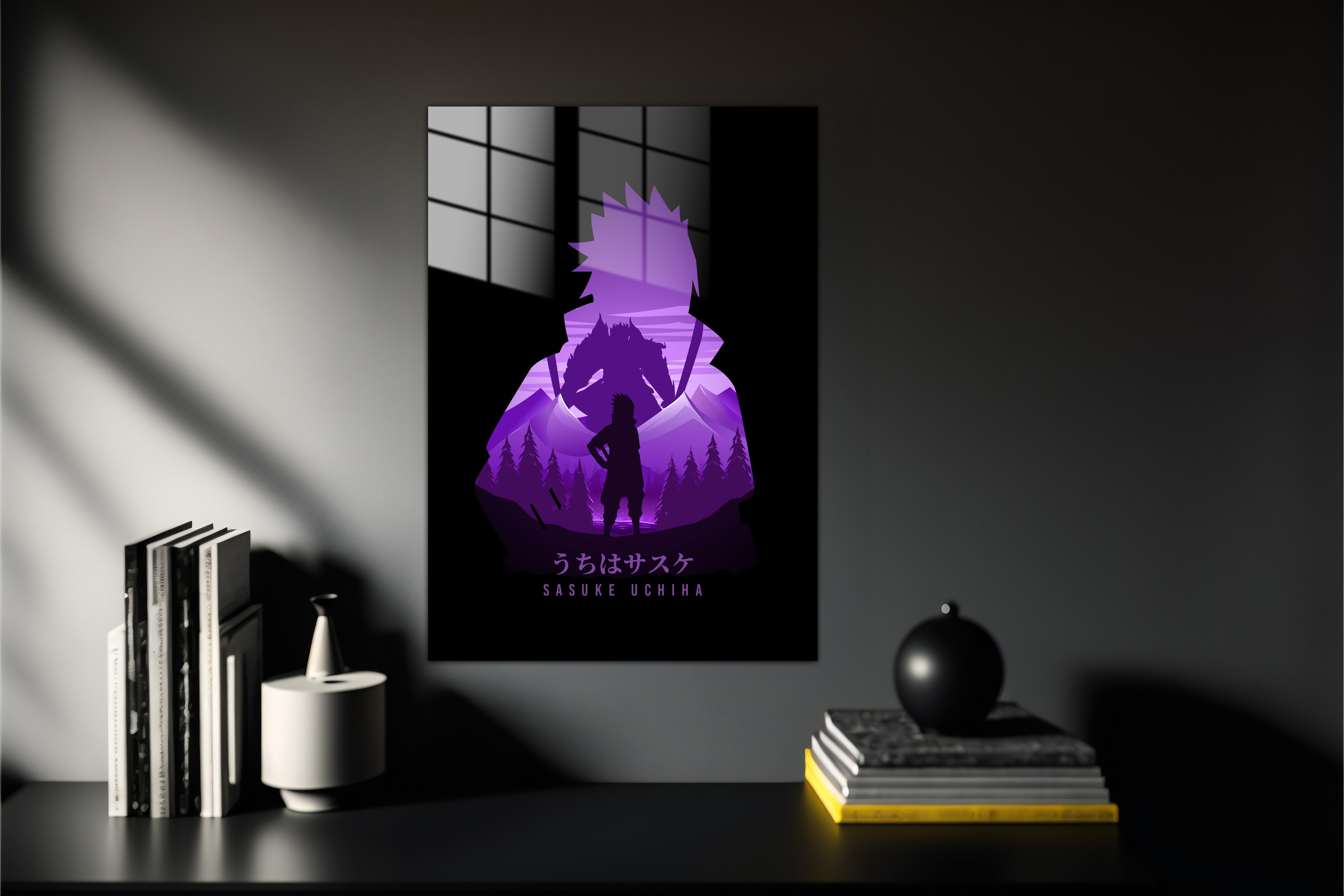 Naruto Sasuke Metal Poster 655