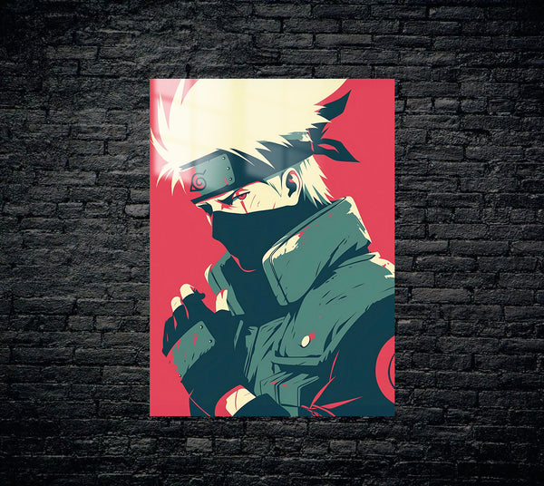 Naruto Kakashi Metal Poster 657
