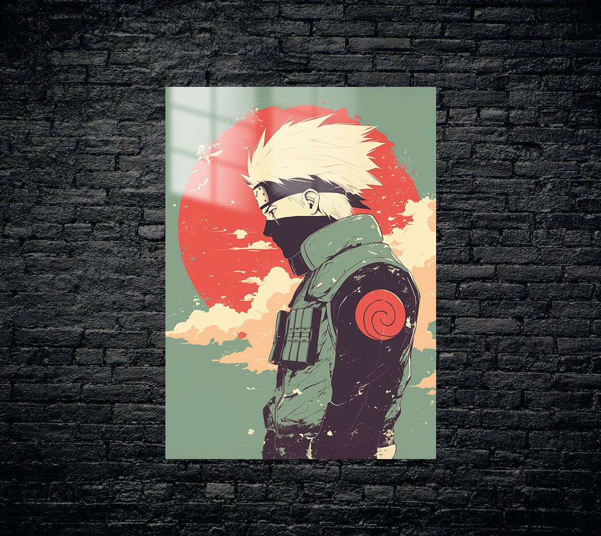Naruto Kakashi Metal Poster 658