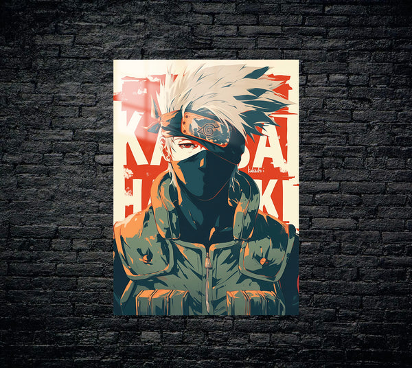 Naruto Kakashi Metal Poster 659